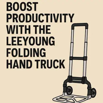 15 Ways to Boost Productivity with the Folding Hand Truck