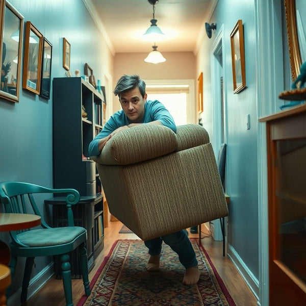 Mastering the Art of Solo Furniture Moving in Tight Spaces