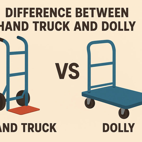 What is the Difference Between a Hand Truck and a Dolly?