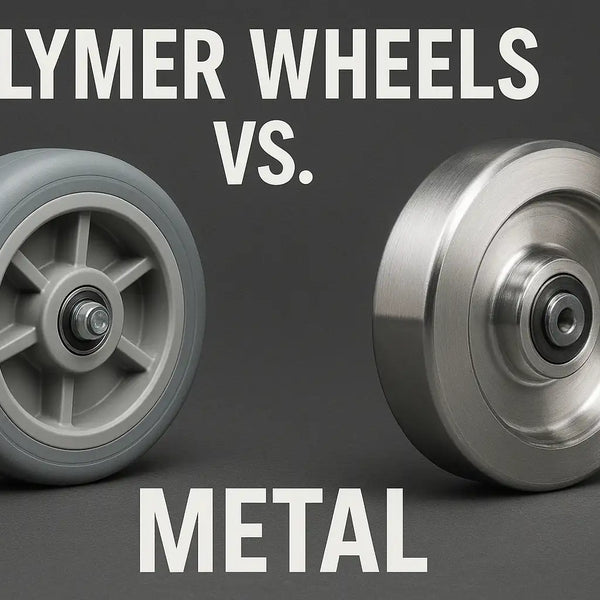 Why Most Folding Hand Trucks Don’t Use Metal Wheels
