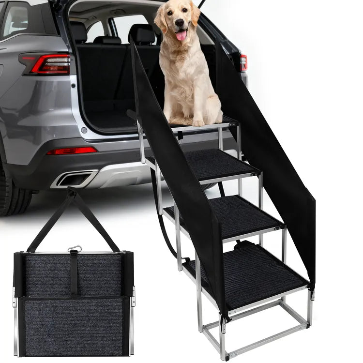Leeyoung Everyday Move™ Compact Dog Stairs (Standard 5-Step / Secure-Climb 4-Step)