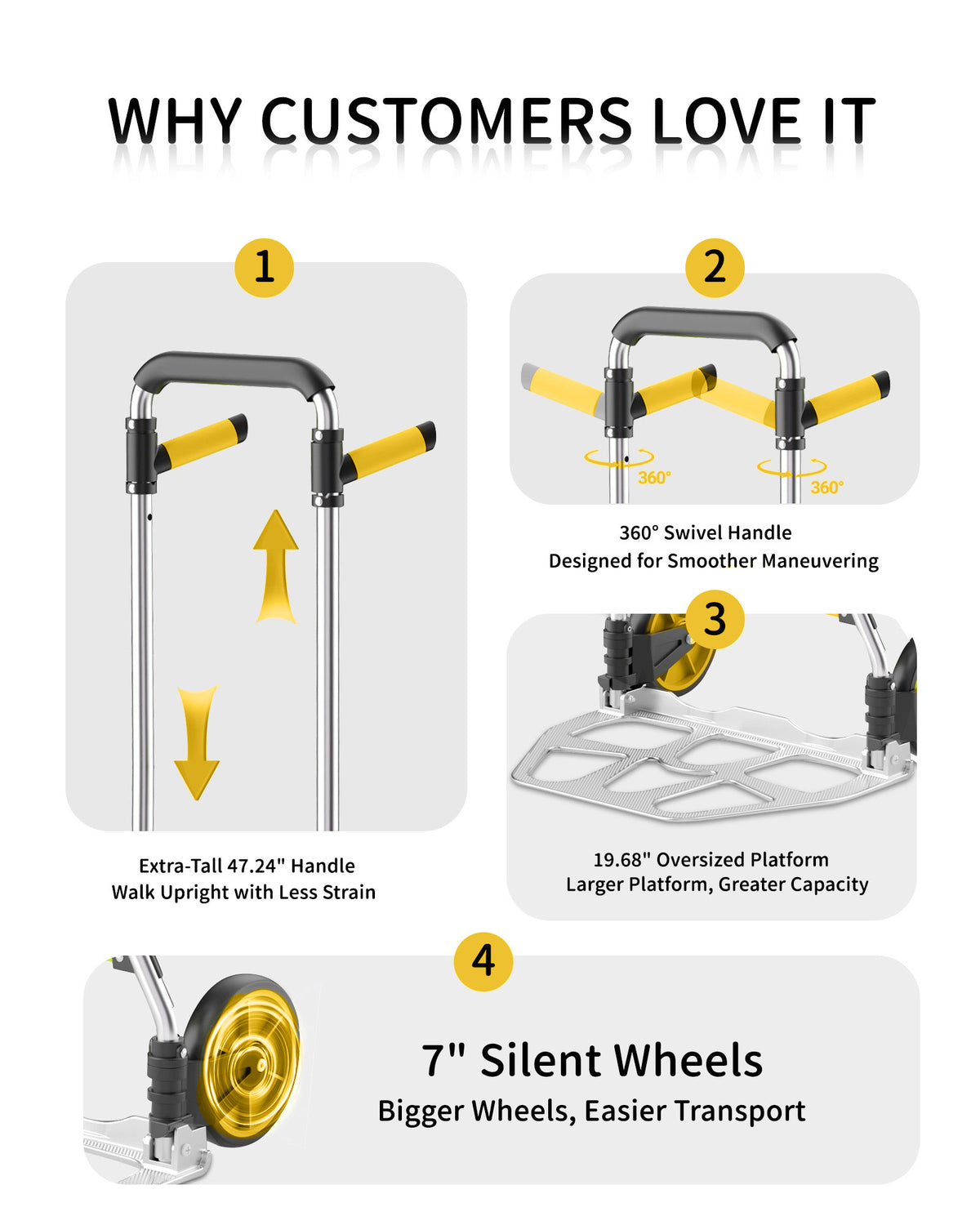 309LB Foldable and Portable Hand Truck