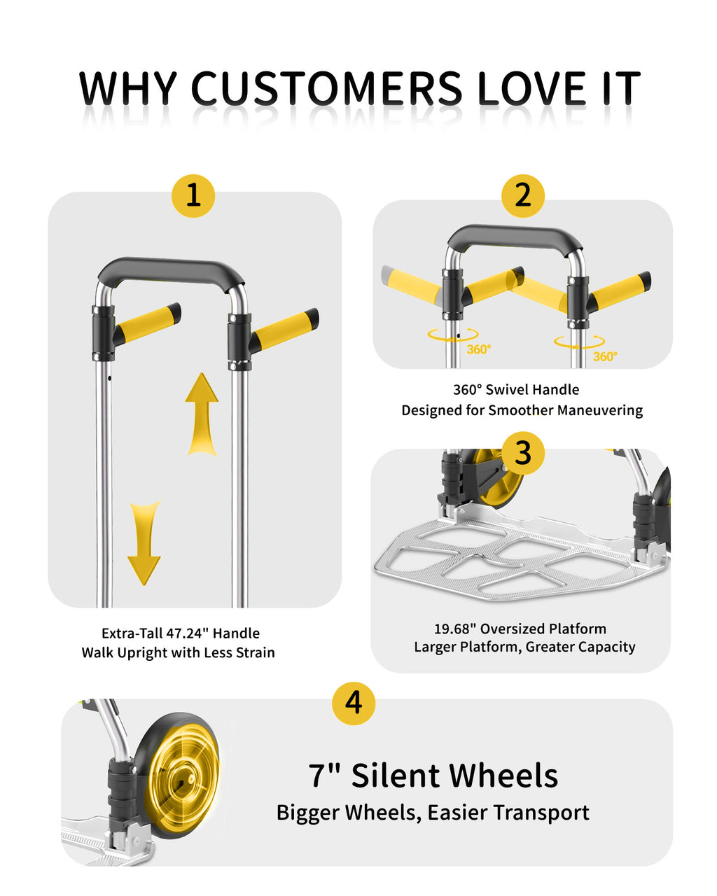 309LB Foldable and Portable Hand Truck