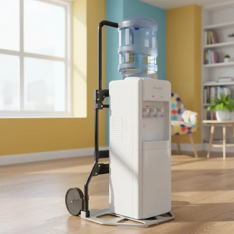 Leeyoung 264LB folding hand truck helping move items at outdoor event or party